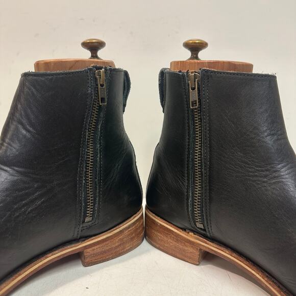 EXCELLENT Rancourt & Co. x Helm Pablo Boot Zipper Moto Made in Maine USA 9 D main image 12